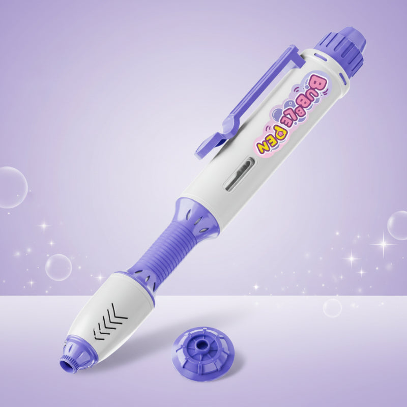 Fun Bubble Maker Pen – Ludique et éducatif – Stylo à bulles