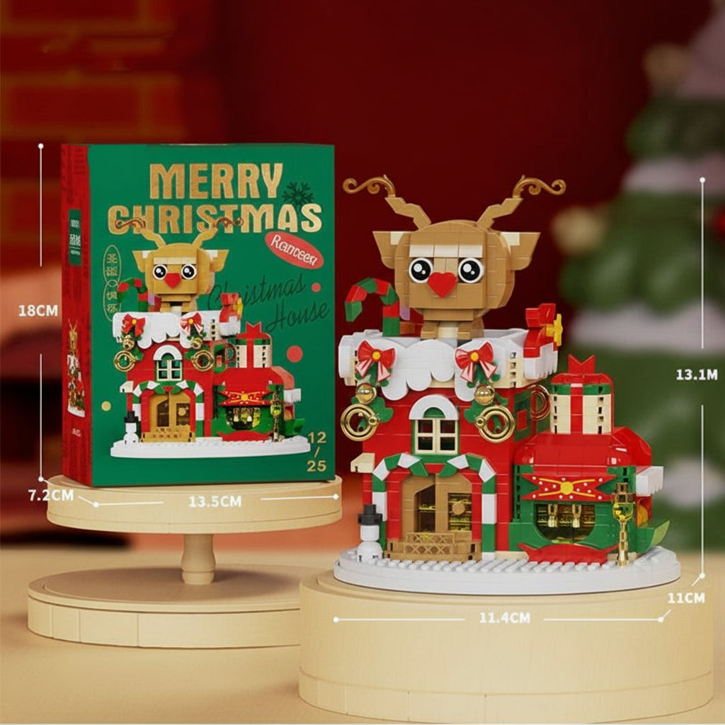 HolidayBlocks – Joyeux et décoratif – Mini-briques de Noël