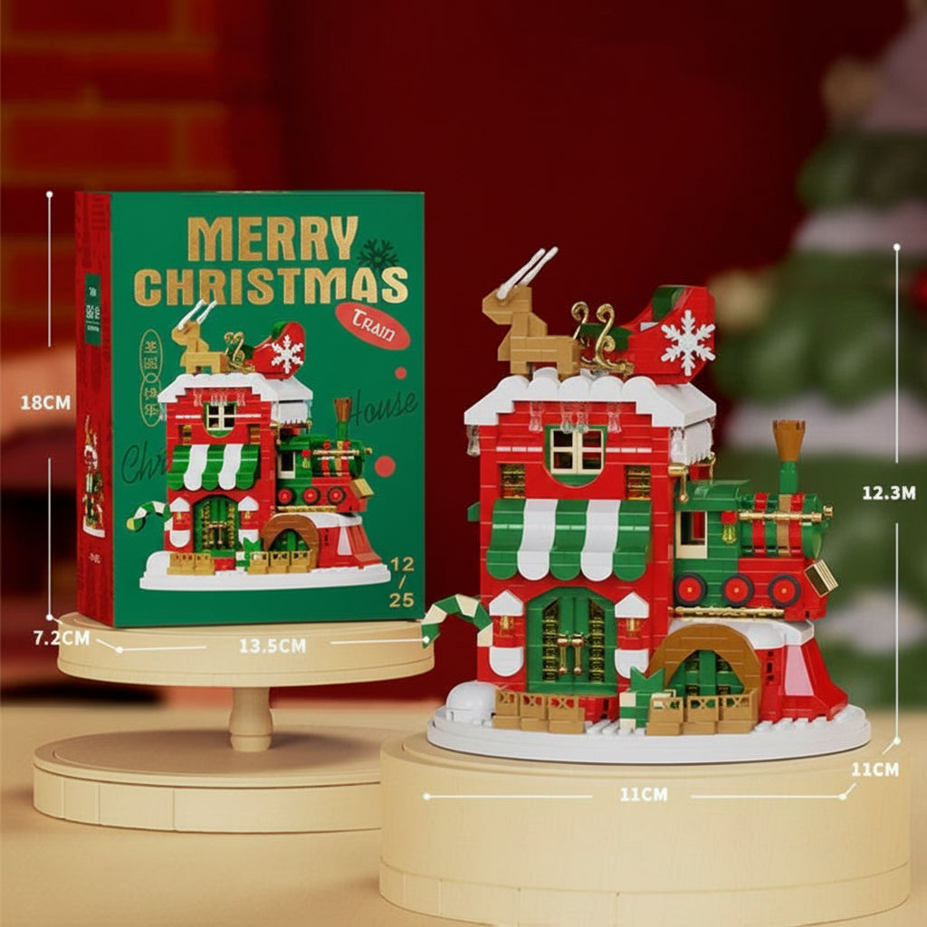 HolidayBlocks – Joyeux et décoratif – Mini-briques de Noël