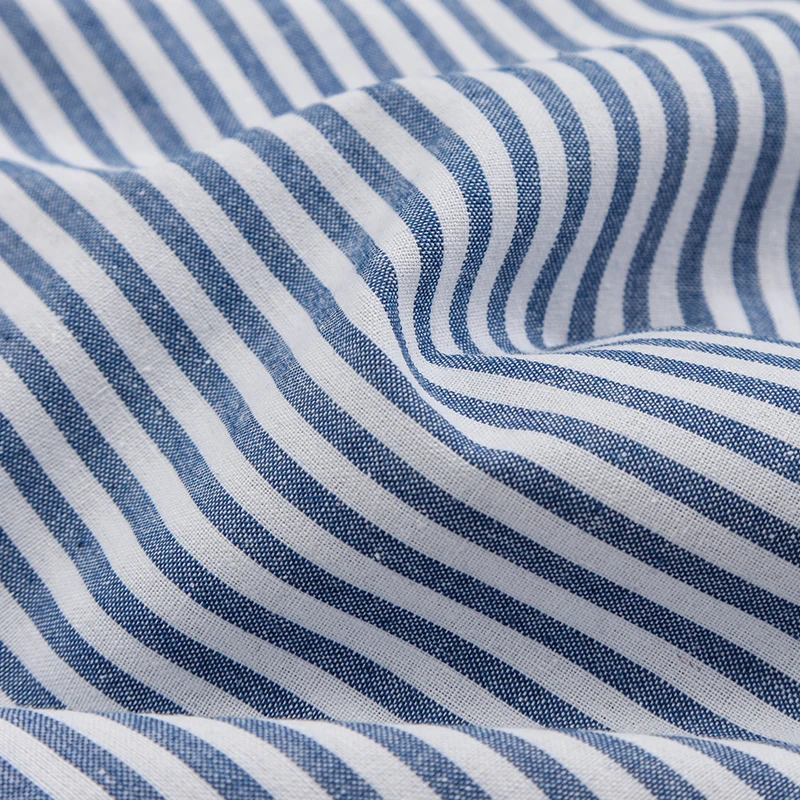 LittleClassic – Élégant et confortable – Chemise en lin pour garçon avec boutons décoratifs