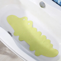 Thumbnail for AquaJoy – Antidérapant et sûr – Tapis de bain pour enfants Crocodile
