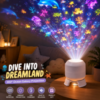 Thumbnail for SeaDream – Ludique et éducatif – Veilleuse LED rotative à 360°