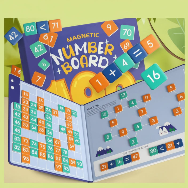 BusyBrain – Apprendre des mots anglais et compter – Alphabet et chiffres Livre de puzzles