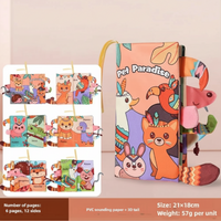 Thumbnail for SoftTails – Coloré et sensoriel – Livre à rabats pour bébé