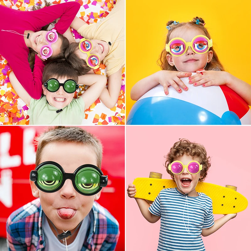 FunGoggles – Amusant et interactif – Lunettes jouets à grands yeux qui clignent