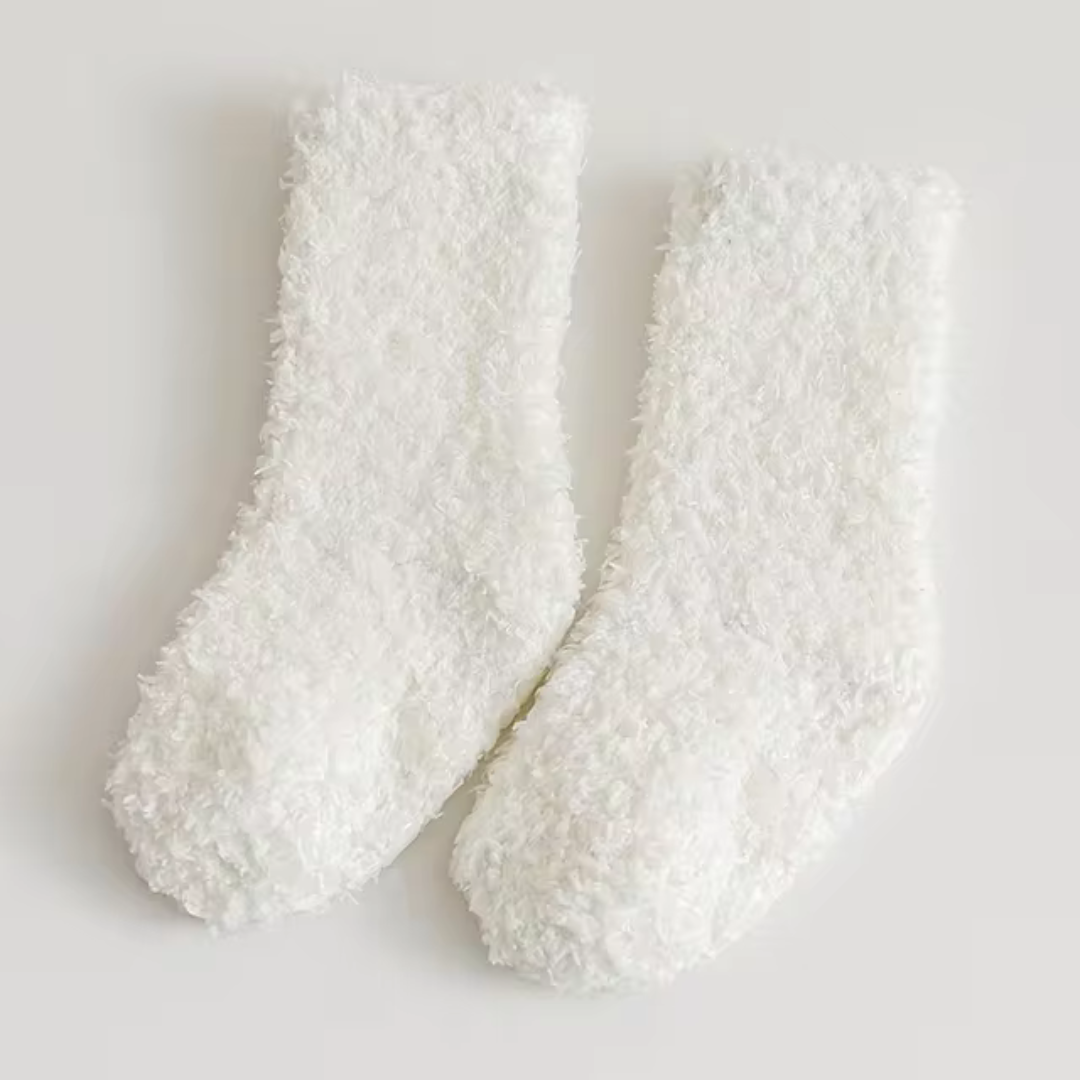 SnuggleBoo – Chaudes et douces – Chaussettes en polaire pour bébés