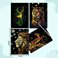 Thumbnail for GlowArt – Glow-in-the-dark – Set de cartes à gratter