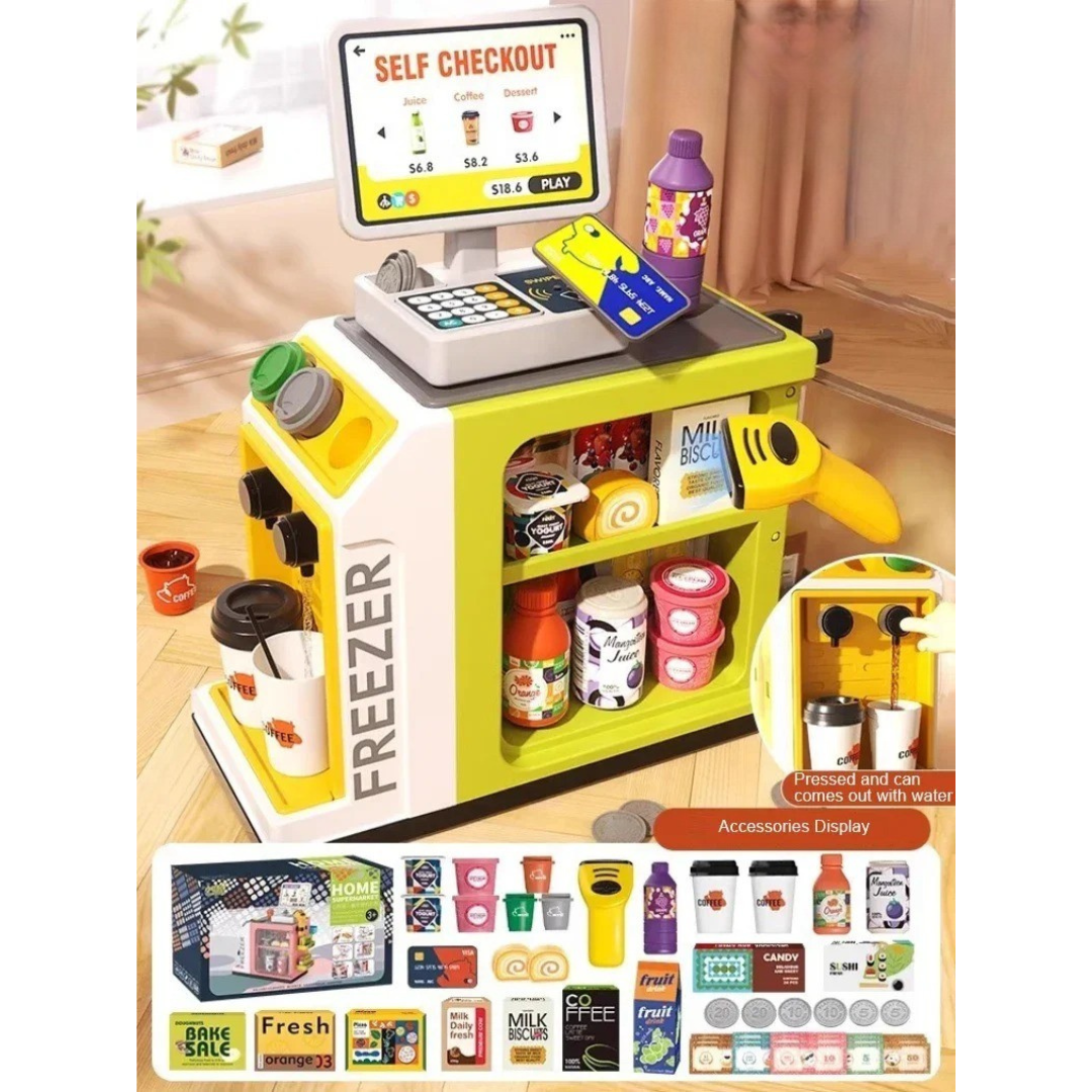 Supermarket Set™ - Jouet caisse enregistreuse