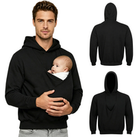Thumbnail for CuddleDad – Confortable et pratique – Sweat à capuche pour homme avec poche kangourou