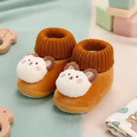 Thumbnail for CuddleSteps – Chaudes et antidérapantes – Chaussons pour bébés animaux