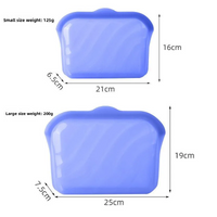 Thumbnail for MealSaver – Pratique et réutilisable – Sac de conservation en silicone pour aliments