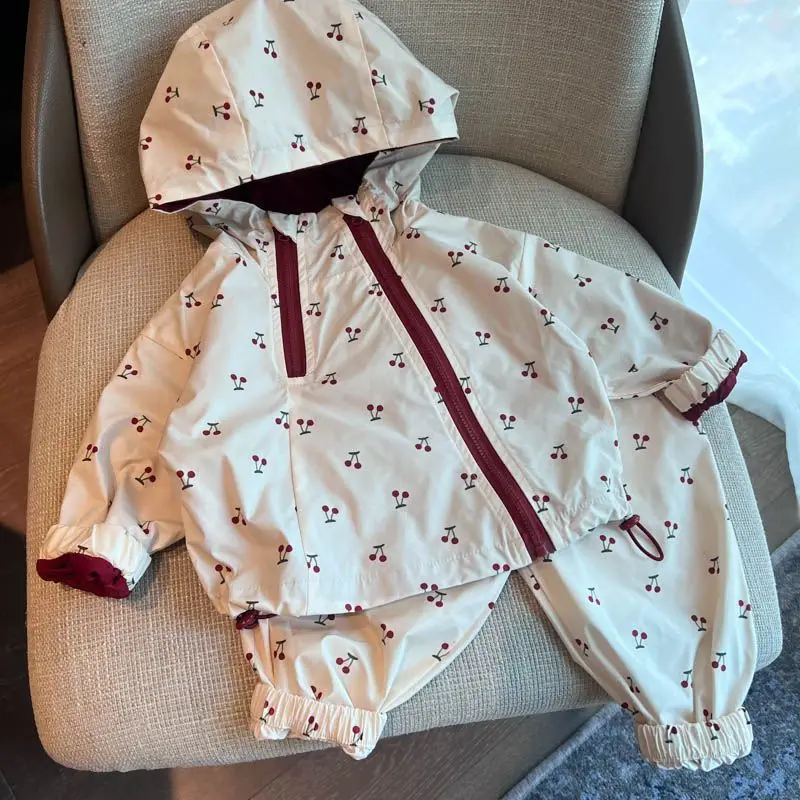 SoftBreeze – Coupe-vent et confortable – Ensemble 2 pièces pour enfant : veste et pantalon