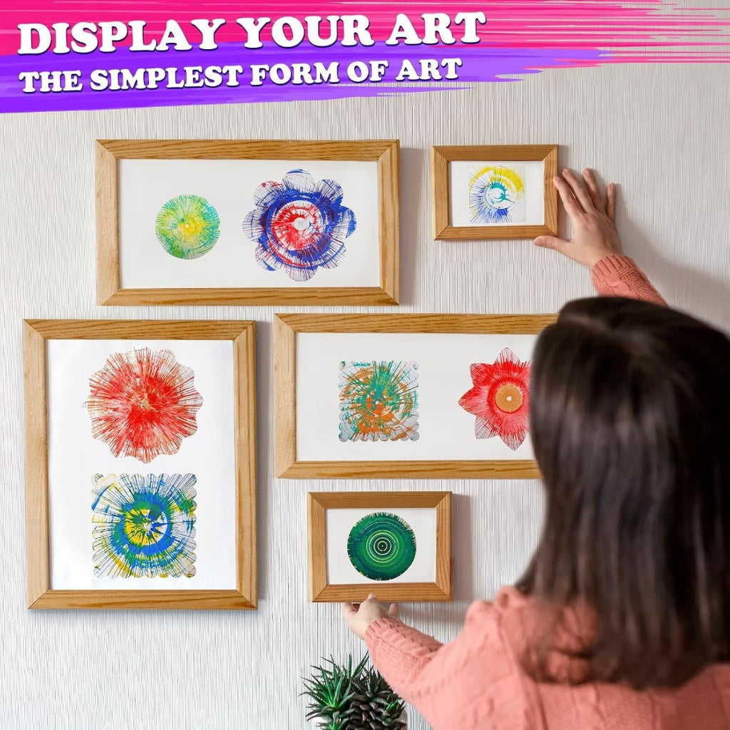 SpinArt – Créativité et éducation – Machine à peindre à faire soi-même