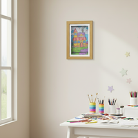 Thumbnail for LittleGallery – Amusant et éducatif – Cadre artistique A4