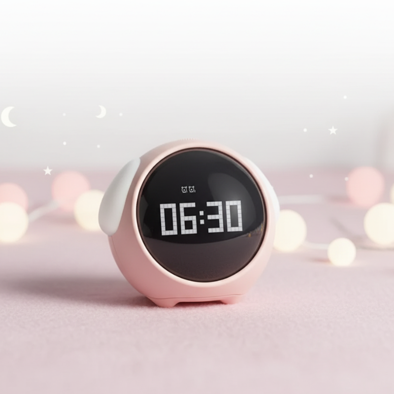 Cute Expression Alarm Clock – Mignon et pratique – Réveil pour enfants