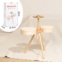 Thumbnail for Kids Wooden Drum Toy – Musique & Créativité – Kit de batterie pour enfants