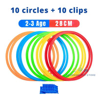 Thumbnail for Jump Hoops™ – Sauter et jouer – Ensemble de cerceaux