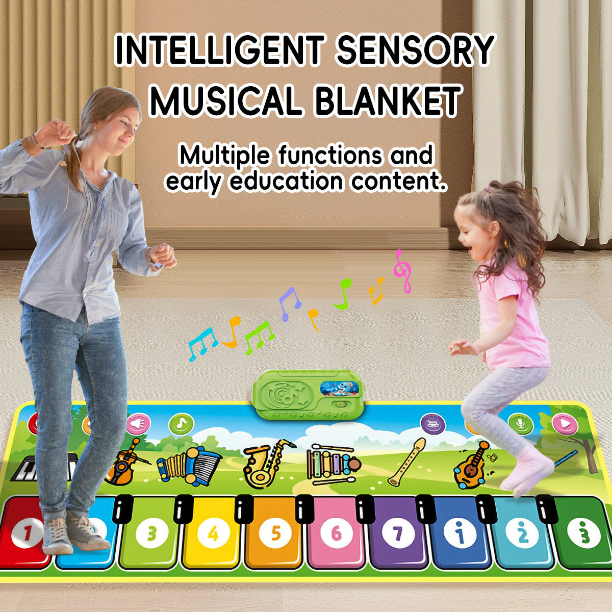 Piano Mat™ - Danse sur les notes - Jouets musicaux