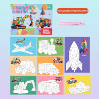 Thumbnail for 3D Sticker Puzzle – Créatif et éducatif – Puzzle géométrique en 3D
