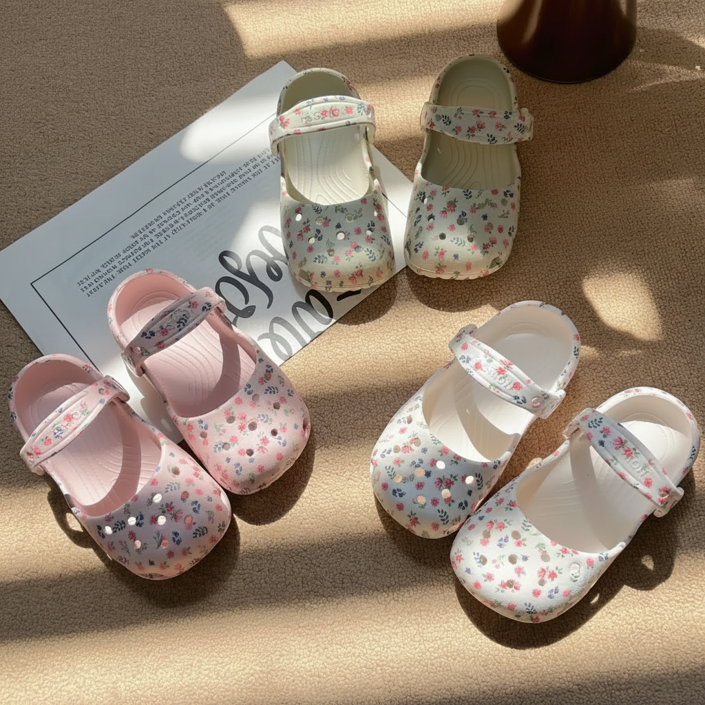 FlowerFeet – Élégantes et confortables – Sandales à fleurs