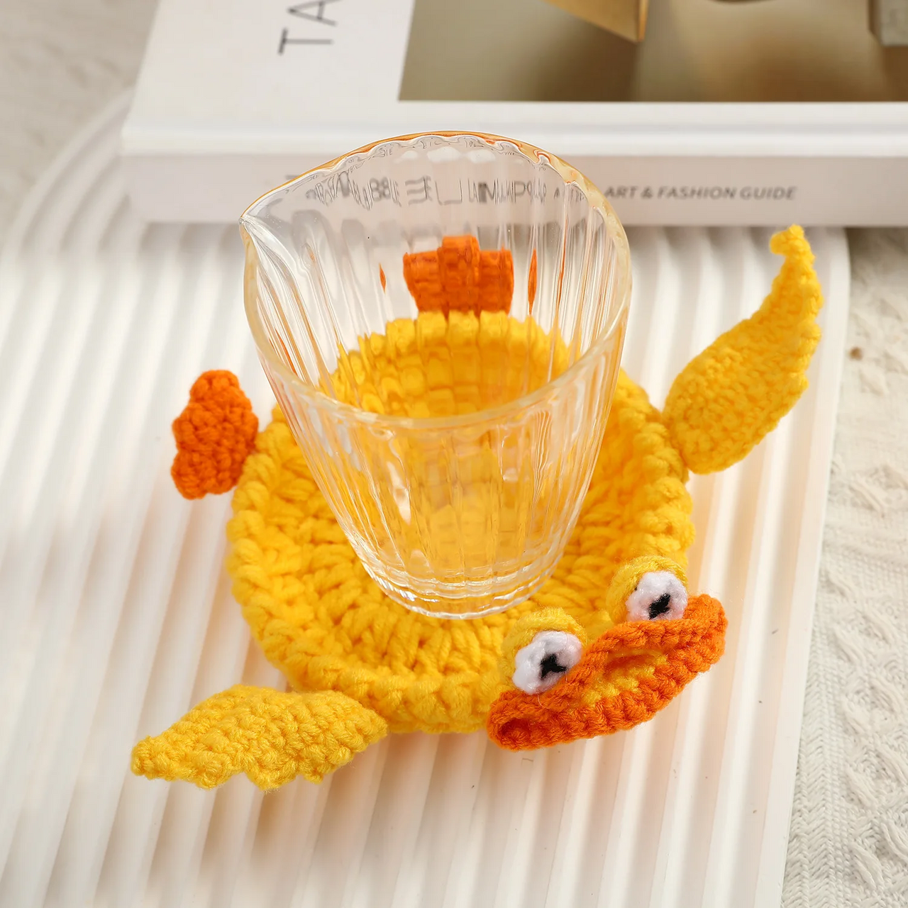 FunnyCritter – Drôle et original – Set de table « Animaux au crochet »