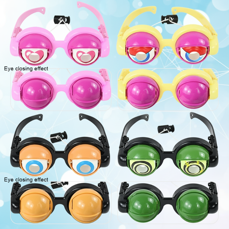 FunGoggles – Amusant et interactif – Lunettes jouets à grands yeux qui clignent