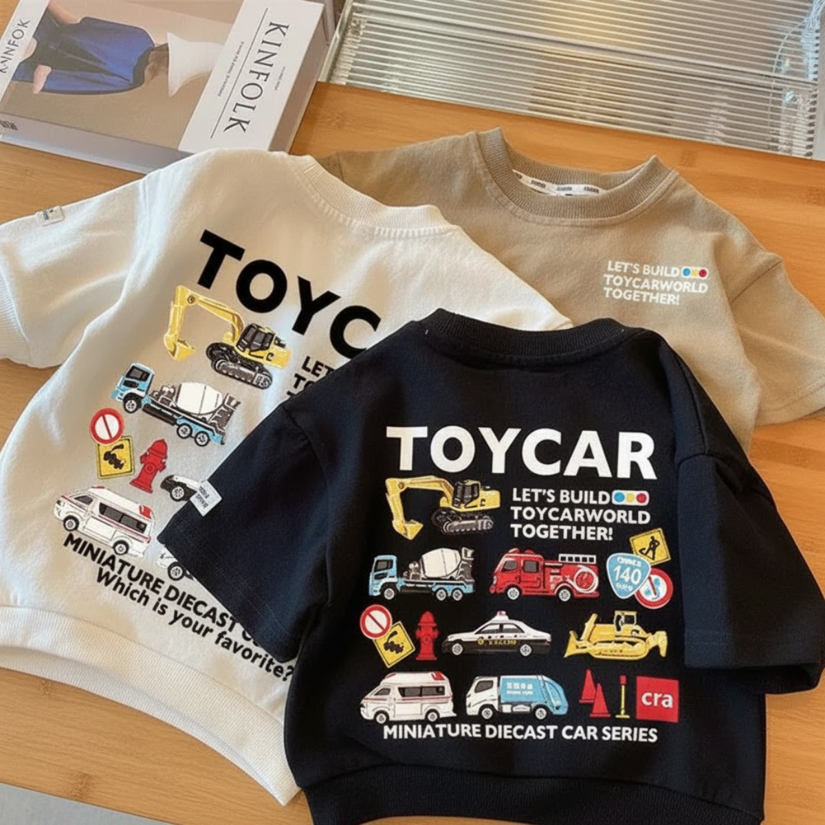 PlayCars – Vêtements de tous les jours & Douillets – Vêtements pour enfants avec imprimé voiture