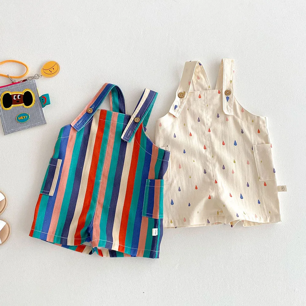 TinyStyle – Ludique et confortable – Salopette pour enfant à motifs