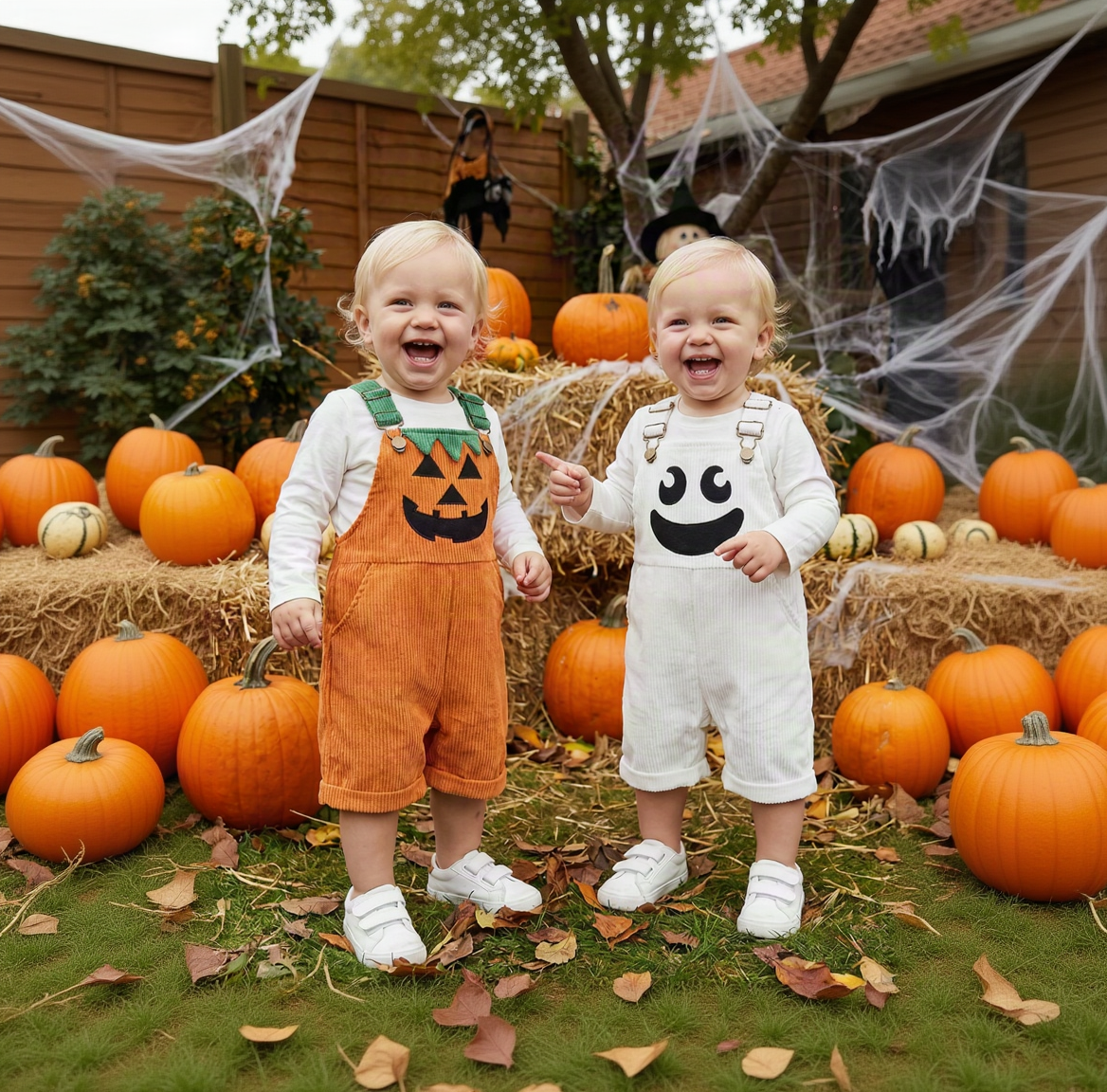 SpookyBaby – Ludique et festif – Salopette d'Halloween