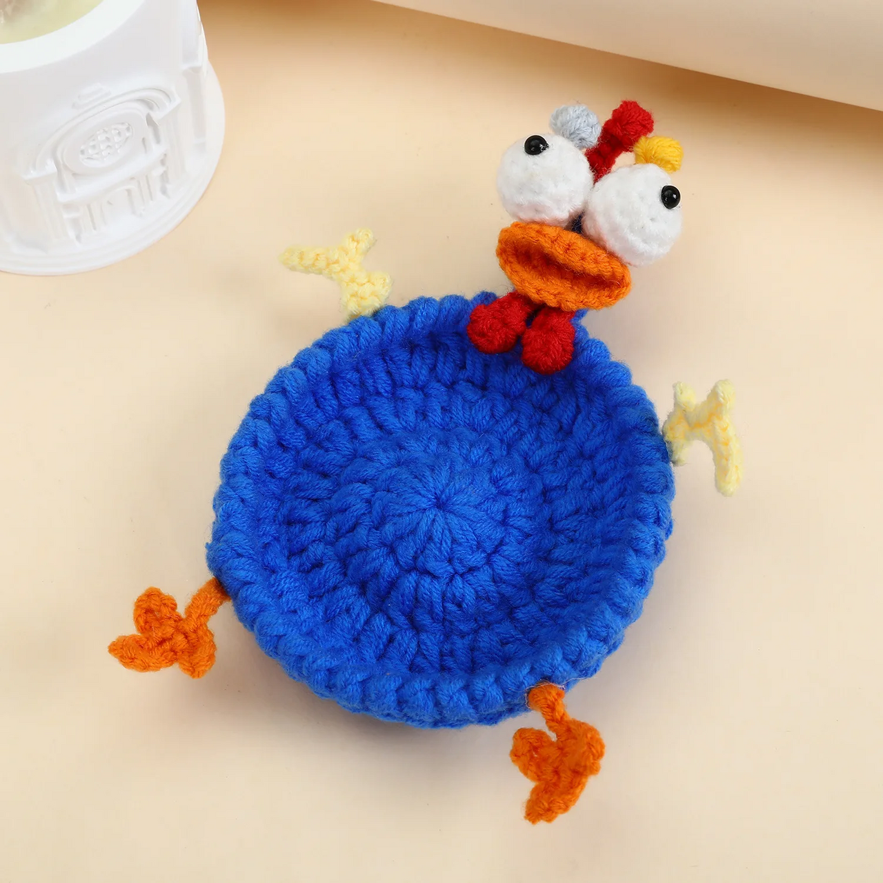 FunnyCritter – Drôle et original – Set de table « Animaux au crochet »