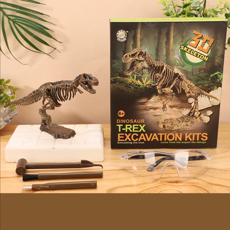 DinoDig – Passionnant et instructif – Kit de fouilles de fossiles