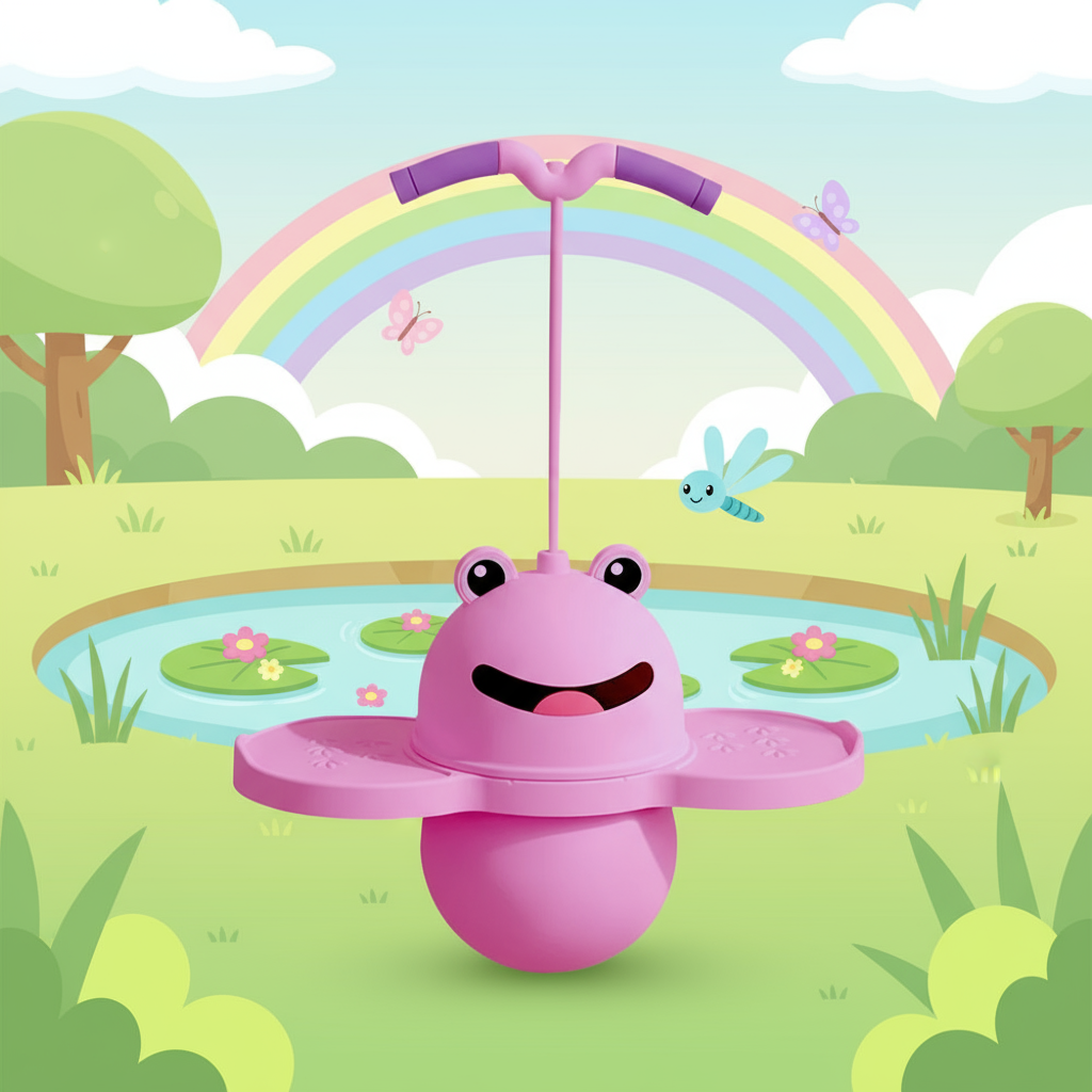 PlayLeap – Équilibre et énergie – Pogo Stick grenouille