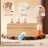 Thumbnail for Color Spring – Jouer et se développer – Jouets sensoriels en bois pour bébés