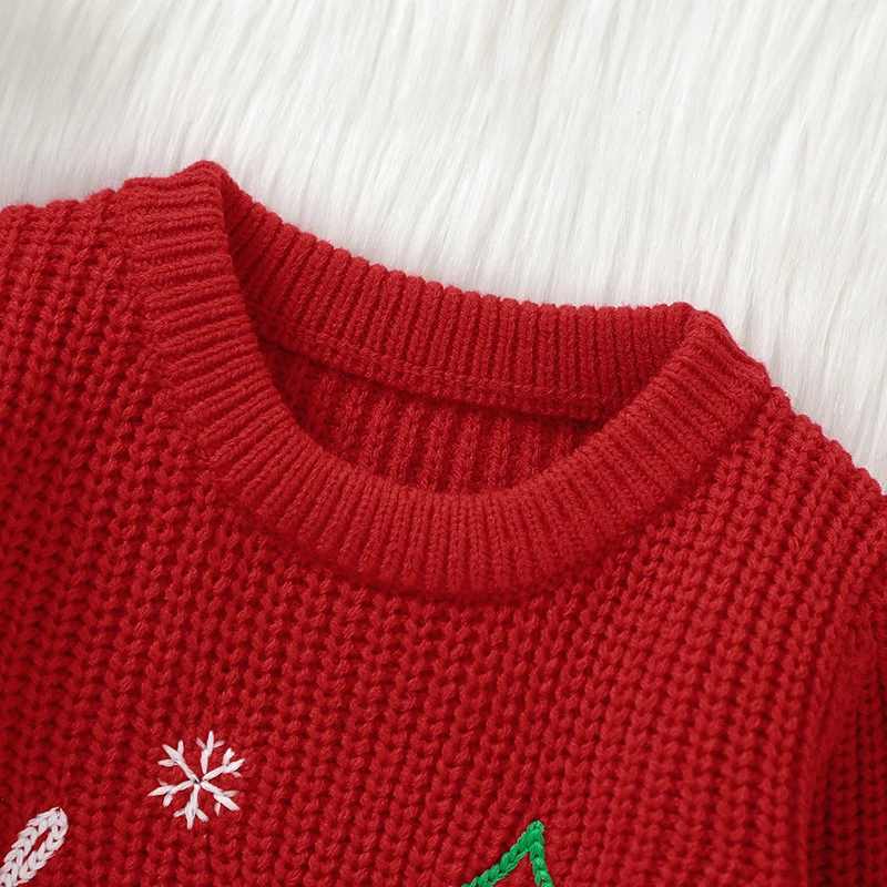 JoyKnit – Confortable et chaleureux - Pull de Noël avec inscription