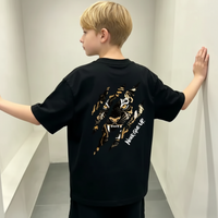 Thumbnail for WildRoar – Fun & Casual – T-shirt pour enfant à imprimé tigre