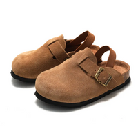 Thumbnail for LittleWalk – Confortables et tendance – Sandales sabots en daim