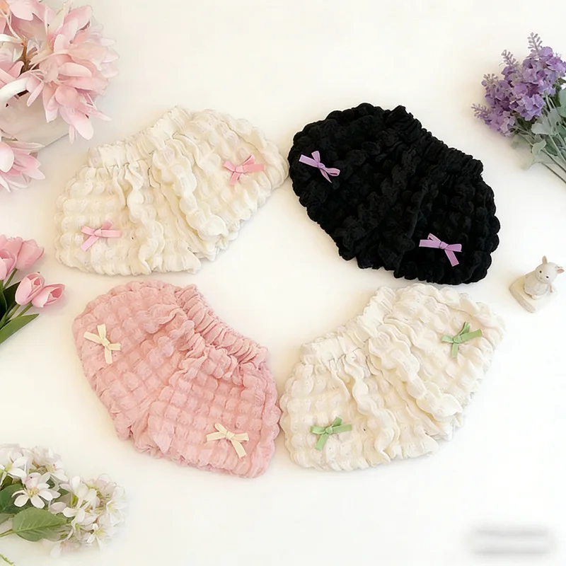 LovelyBloom – Doux et mignon – Petit pantalon pour enfant à volants et nœud