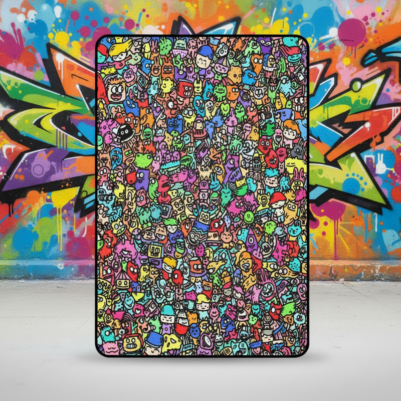 ColorFun – Créatif et éducatif – Grande couverture à colorier