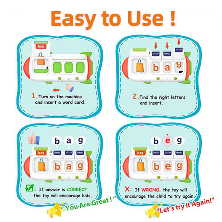 SmartKids – Apprendre des mots anglais – Machine à cartes éducative