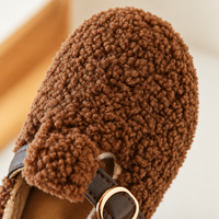 Thumbnail for WarmSteps – Confortables et douillets – Chaussons d'hiver en peluche pour enfants