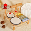 Woods – Musical et éducatif – Batterie en bois pour tout-petits