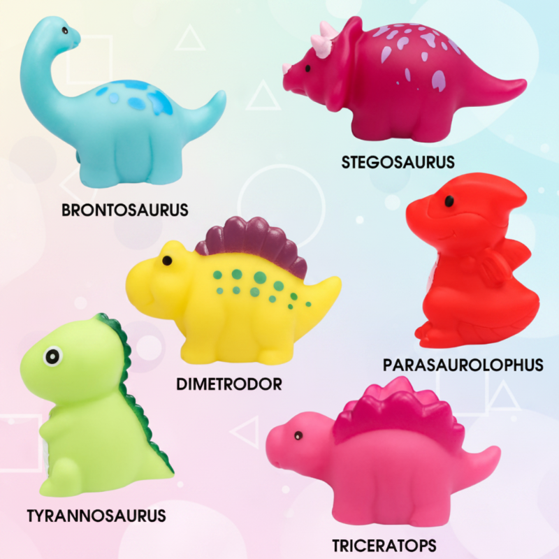 AquaGlow – Sûr et éducatif – Ensemble de jouets de bain lumineux