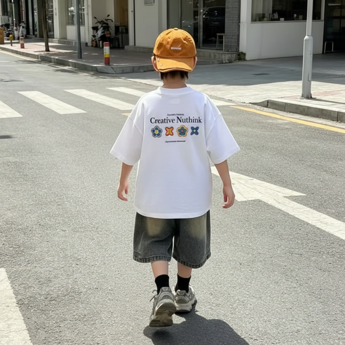 MiniStyle – Qualité et élégance – T-shirt « Creative Nuthink »