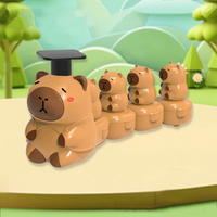 Thumbnail for Capybara Train Toy – Ludique et mignon – Train bondé