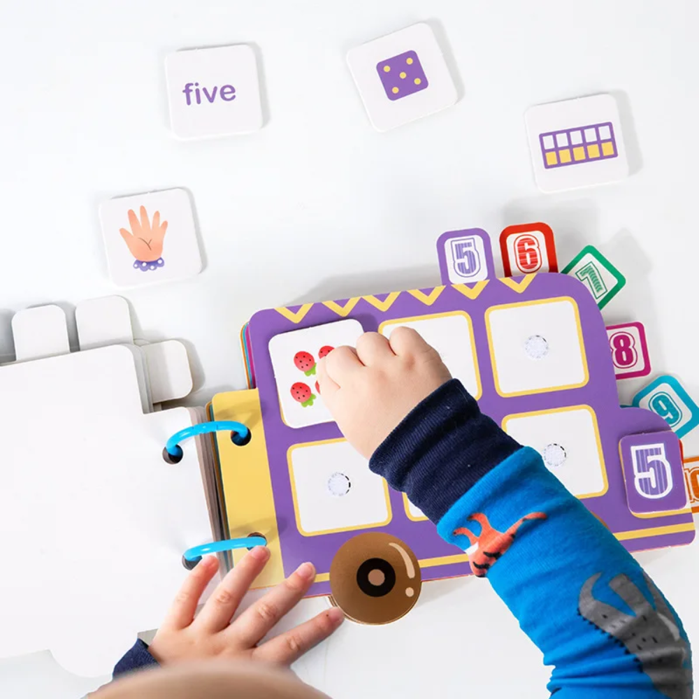 SmartCount – Éducatif et ludique – Cahier de chiffres avec des activités de calcul