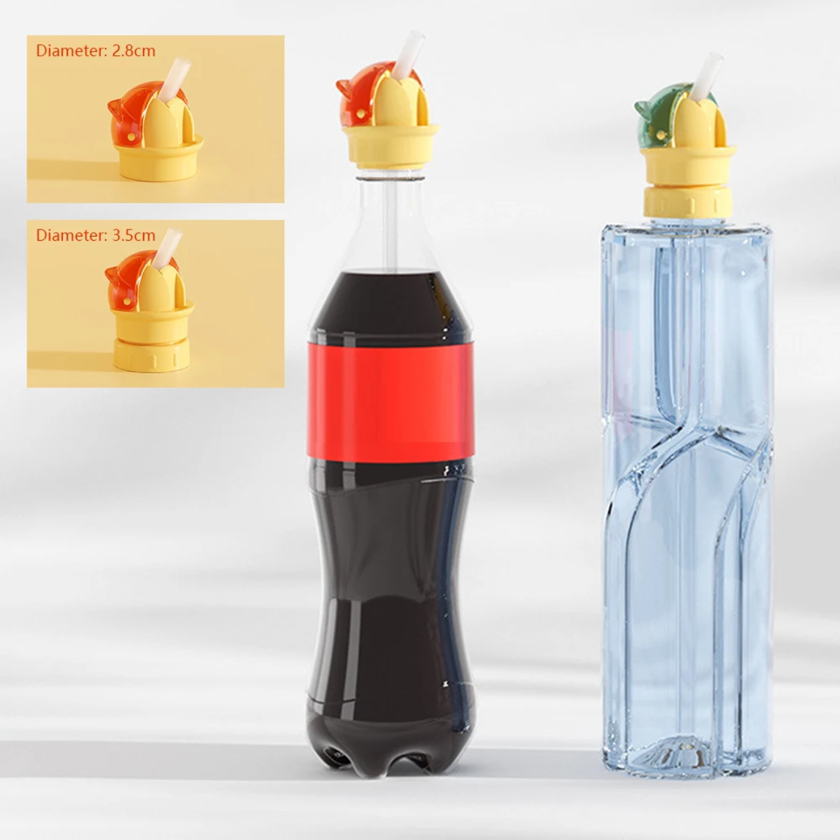 AquaSip – Plaisir et praticité – Bouchon de bouteille réutilisable pour enfants