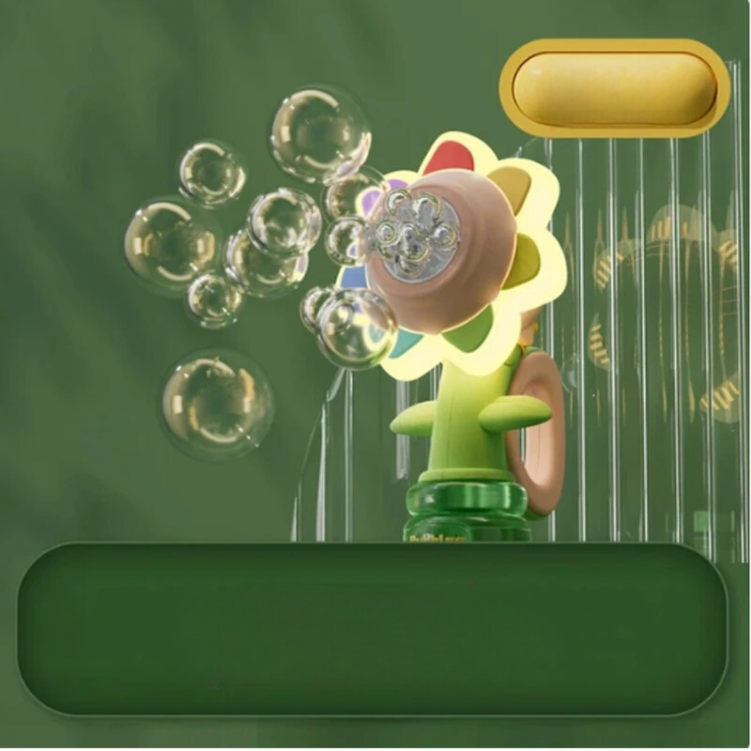 Bubble Flower Machine™ - Spectacle de bulles de fleurs magiques - Souffleur de bulles