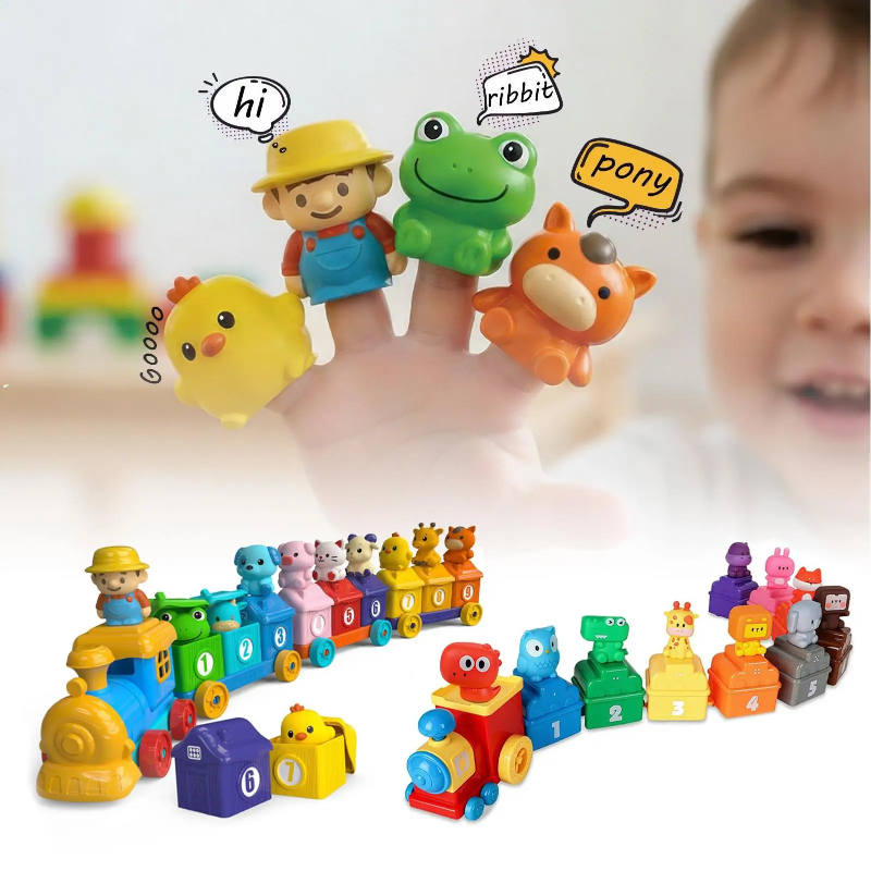 SmartTrain – Éducatif et ludique – Coffret de train pour enfants