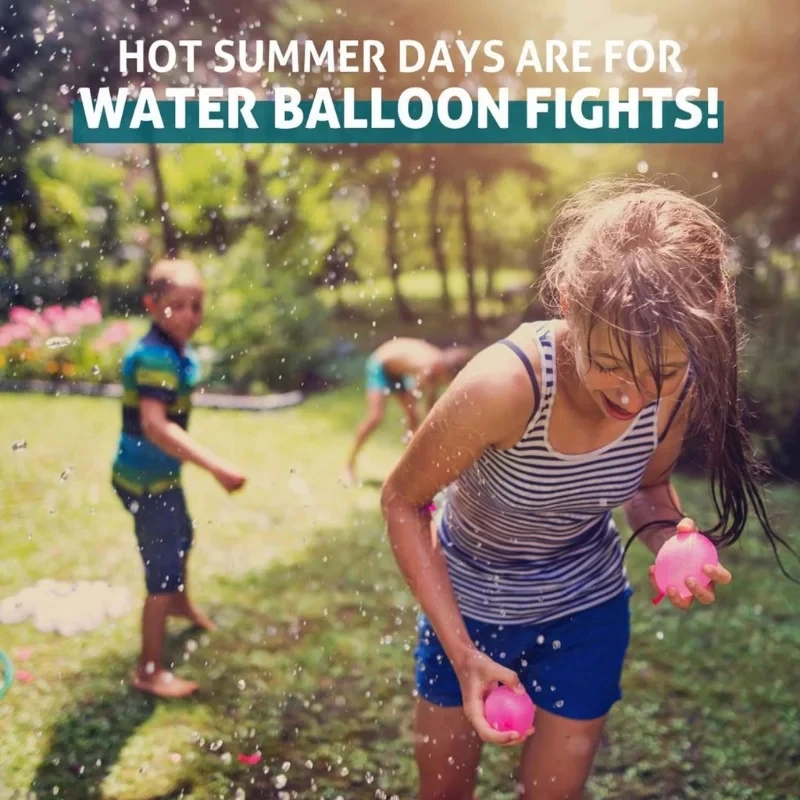 FunBalloons – Remplissage facile en quelques secondes – Ballons d'eau magiques
