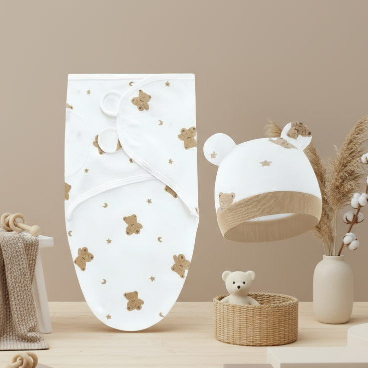 SnuggleBear – Douce et chaude – Couverture pour bébé